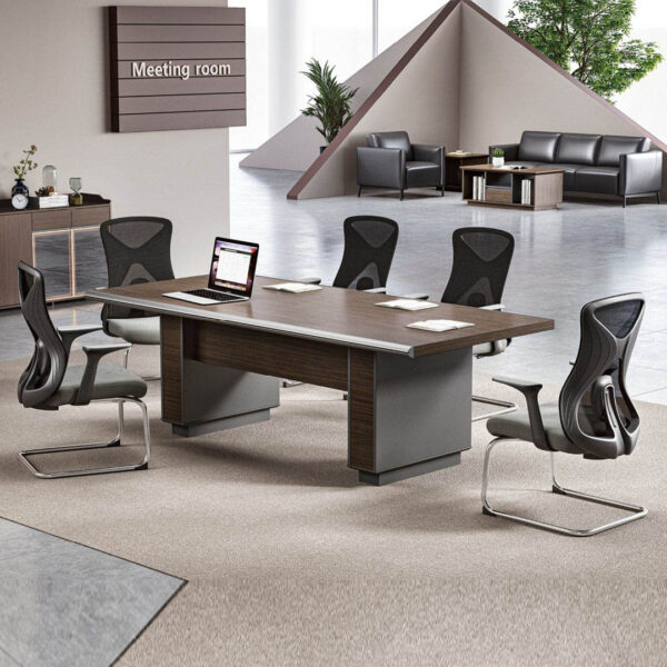 Bàn họp văn phòng 8 người hiện đại Derick