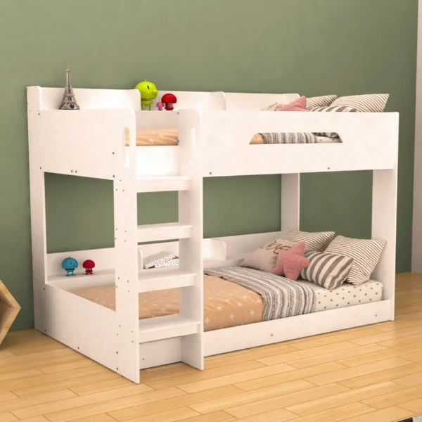 Giường tầng gỗ thiết kế đơn giản, đẹp mắt cho bé Sabusa